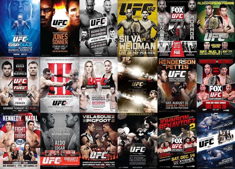 ufc posters